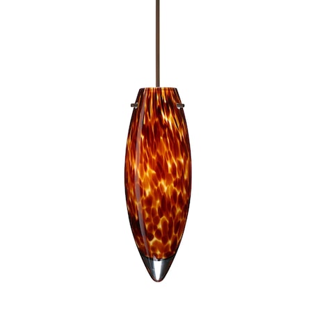 Juliette Cord Pendant, Amber Cloud, Bronze Finish, 1x5W LED